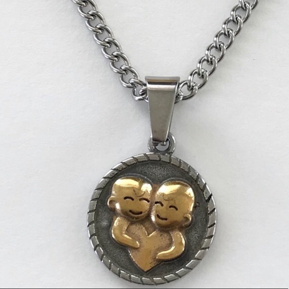 Life N Jeans Jewelry - Gemini Coin Pendant